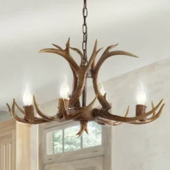 26" LED Adjustable Resin Antler Chandelier - JONATHAN Y 7 26" LED Adjustable Resin Antler Chandelier - JONATHAN Y -Furniture store GUEST 01327fe8 2ad7 4e0d 8032 1a85480aff2e