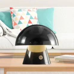 7" Porcini Contemporary Bohemian Rechargeable/Cordless Iron Integrated LED Mushroom Table Lamp - JONATHAN YFeb 17 7" Porcini Contemporary Bohemian Rechargeable/Cordless Iron Integrated LED Mushroom Table Lamp - JONATHAN YFeb -Furniture store GUEST 08cba8a5 ed32 4bf5 9a57 63901b55f3b7