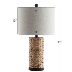 JONATHAN Y Elicia 1-Light Coastal Seagrass LED Table Lamp -Furniture store GUEST 09bc04b7 fc4c 4ffa 8acd 1934eb0a06f3