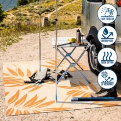 Havana Tropical Palm Leaf Indoor/Outdoor Area Rug - JONATHAN Y -Furniture store GUEST 0af1f46d 2121 4d84 8eec 9f5226ca47e4