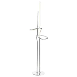 64" Metal Minimalist Dimmable Floor Lamp (Includes LED Light Bulb) - JONATHAN Y -Furniture store GUEST 0c0252c3 3bca 409d ba1f 744a720b09d4
