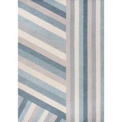 JONATHAN Y Retro Rainbow Contemporary Stripe Multi Area Rug -Furniture store GUEST 0d6b0f31 4f09 4f40 a612 d00b3ed34334