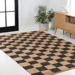 JONATHAN Y Theo Modern Farmhouse Woven Jute Checkerboard Indoor Area Rug 8 JONATHAN Y Theo Modern Farmhouse Woven Jute Checkerboard Indoor Area Rug -Furniture store GUEST 0f58da7f c16d 495c 940b 98918b3a3982