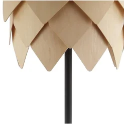 JONATHAN Y Simon Pinecone Wood/Metal LED Floor Lamp -Furniture store GUEST 11d74a51 9c40 4b04 b92f 27f066b106e4