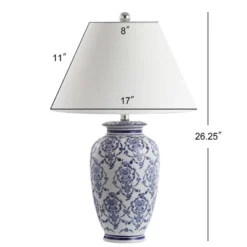 JONATHAN Y Juliana Chinoiserie Ceramic LED Table Lamp -Furniture store GUEST 1290017f 74a2 42dc bb56 d93413cb384c