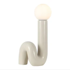 JONATHAN Y Katya Scandinavian Minimalist Ceramic Spiral Tube LED Table Lamp -Furniture store GUEST 12e92d2d 0fd3 4e11 97c6 f9a257012b74