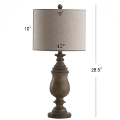 28.5" Abeline Resin Table Lamp (Includes LED Light Bulb) Brown - JONATHAN Y 5 28.5" Abeline Resin Table Lamp (Includes LED Light Bulb) Brown - JONATHAN Y -Furniture store GUEST 14de796b 148f 443a ac78 4885437cc758