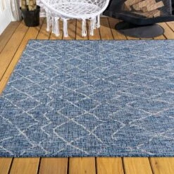 Madaba Moroccan Trellis Indoor/Outdoor Runner Rug - JONATHAN Y -Furniture store GUEST 15d0bff2 3875 4c72 9b95 9deef8a1a881