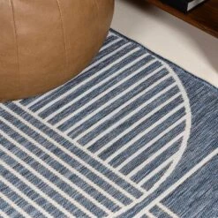 JONATHAN Y Arielle Mid-Century Modern Geometric Lines Reversible Machine-Washable Indoor/Outdoor Area Rug 15 JONATHAN Y Arielle Mid-Century Modern Geometric Lines Reversible Machine-Washable Indoor/Outdoor Area Rug -Furniture store GUEST 18f5c7ee 8d11 470e a6f5 ccebd753317e