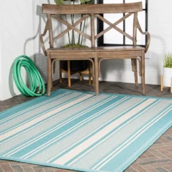 Haynes Modern Double Stripe Indoor/Outdoor Area Rug - JONATHAN Y -Furniture store GUEST 1aa09e2c 9c1f 41cd 91ab 0913c57c2f09