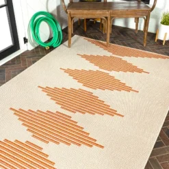 Vinales Diamond Stripe Indoor/Outdoor Area Rug - JONATHAN Y -Furniture store GUEST 1b18540c 6f5b 4df2 bfff 4e064d15bd0f