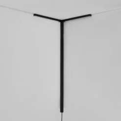 JONATHAN Y Madsen 18.25" 2-Light Minimalist Iron Integrated Plug-In LED Sconce For Ceiling Corner: ETL Listed, Metal Body, No Shade -Furniture store GUEST 1b7fa03c d8ec 4084 a0ef ee7dddcb39bd