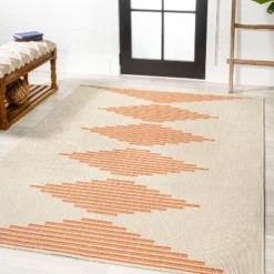Vinales Diamond Stripe Indoor/Outdoor Area Rug - JONATHAN Y -Furniture store GUEST 1c399327 c23e 498c b558 f500fbf8cf88