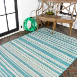 Castara Wavy Stripe Modern Indoor/Outdoor Area Rug - JONATHAN Y -Furniture store GUEST 1d34e44f f581 4546 a7c1 045d3bd227ab