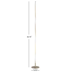 63.75" Pilar Floor Lamp (Includes Energy Efficient Light Bulb) - JONATHAN Y -Furniture store GUEST 204fbb60 9c62 4add 8c1c 291b61eed0b1
