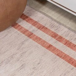 Raita Modern Distressed Stripe Machine-Washable Area Rug - JONATHAN Y -Furniture store GUEST 228d78ec fe10 4d5d 81c9 6670379784b5