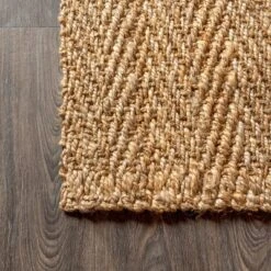 Espina Hand Woven Herringbone Chunky Jute Indoor Area Rug - JONATHAN Y -Furniture store GUEST 25e0d839 7716 4b3c 8b4a 14cde03144ac