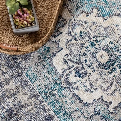Cadiz Vintage Medallion Area Rug - JONATHAN Y 5 Cadiz Vintage Medallion Area Rug - JONATHAN Y - Image 5