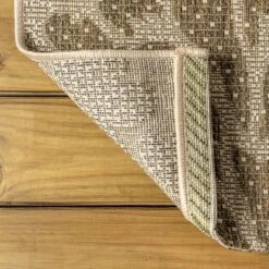 Zinnia Modern Floral Textured Weave Indoor/Outdoor Area Rug - JONATHAN Y -Furniture store GUEST 276c4dc1 e317 4077 991a 17e045e53800