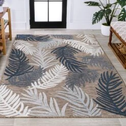 JONATHAN Y Montego High-Low Tropical Palm Floral Indoor/Outdoor Area Rug 11 JONATHAN Y Montego High-Low Tropical Palm Floral Indoor/Outdoor Area Rug -Furniture store GUEST 28b83bdd e153 485c 9f92 4f6a5715725d