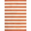 Negril Two-Tone Wide Stripe Indoor/Outdoor Area Rug - JONATHAN Y