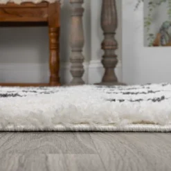 Pere Modern Charcoal Dot Shag Area Rug - JONATHAN Y -Furniture store GUEST 2bf40a9d 7921 4e9f b553 2190d323f665