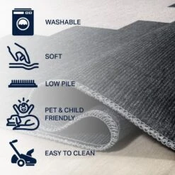 Adriel Geometric Medallion Machine-Washable Area Rug - JONATHAN Y -Furniture store GUEST 2e6be850 8208 493f b77a e11549390cbf