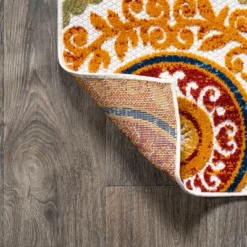 Cassis Ornate Ogee Trellis High-Low Indoor/Outdoor Area Rug - JONATHAN Y -Furniture store GUEST 2f97d399 16f8 41fe 9c48 9af0886e33e4