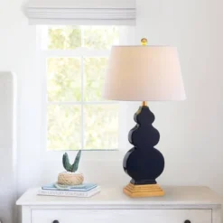 29" Ceramic/Resin Carter Table Lamp (Includes Energy Efficient Light Bulb) - JONATHAN Y -Furniture store GUEST 316e060b 6218 4874 9f09 6669b04e8842