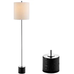 JONATHAN Y Levitt Marble/Metal LED Floor Lamp -Furniture store GUEST 33d91246 d0d0 4a4d 934d ae611b5be80e