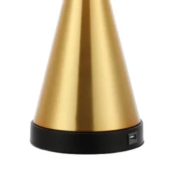 (Set Of 2) 26" Colton Classic French Country Iron LED Table Lamp With USB Charging Port (Includes LED Light Bulb) - JONATHAN Y -Furniture store GUEST 36241172 7a32 4df5 8af7 139f2063a67d