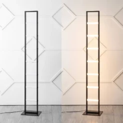 59.3" JONATHAN Y Ivan Minimalist Modern Iron Ladder Dimmable Integrated LED Floor Lamp: ETL Listed, 3000K 13 59.3" JONATHAN Y Ivan Minimalist Modern Iron Ladder Dimmable Integrated LED Floor Lamp: ETL Listed, 3000K -Furniture store GUEST 37b98284 b16b 426f b9ba ff9602f53378