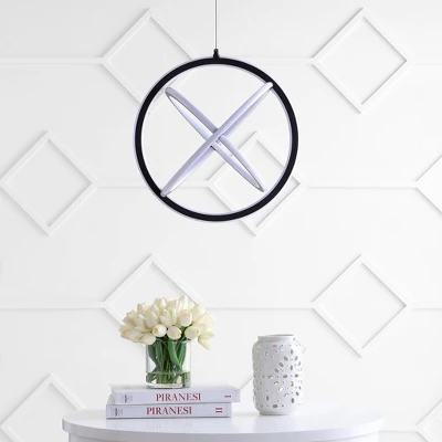 16.5" Adjustable Orbit Pendant (Includes Energy Efficient Light Bulb) Black - JONATHAN Y 2 16.5" Adjustable Orbit Pendant (Includes Energy Efficient Light Bulb) Black - JONATHAN Y - Image 2