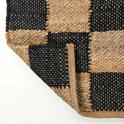 JONATHAN Y Theo Modern Farmhouse Woven Jute Checkerboard Indoor Area Rug 5 JONATHAN Y Theo Modern Farmhouse Woven Jute Checkerboard Indoor Area Rug - Image 5