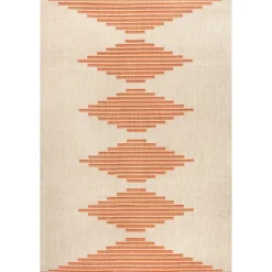 Vinales Diamond Stripe Indoor/Outdoor Area Rug - JONATHAN Y