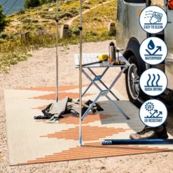 Vinales Diamond Stripe Indoor/Outdoor Area Rug - JONATHAN Y -Furniture store GUEST 4004f645 3245 486c a517 62ba2097957d