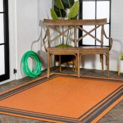 James Modern Border Stripe Indoor/Outdoor Area Rug - JONATHAN Y -Furniture store GUEST 4578d179 b7b9 460a adda e4ba0b1fe94f