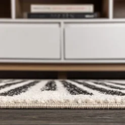 Khalil Modern Berber Stripe Indoor Area Rug - JONATHAN Y -Furniture store GUEST 4610871d 904b 427d 98e6 49a56b3b77c7