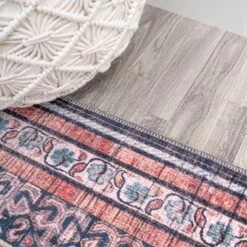 Dalyan Geometric Medallions Washable Area Rug - JONATHAN Y -Furniture store GUEST 46607f24 d1b0 4931 bf0e cb06936f8c39