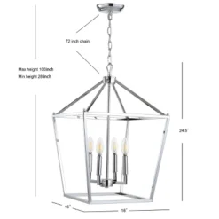 16" Metal Pagoda Lantern Pendant (Includes LED Light Bulb) - JONATHAN Y 10 16" Metal Pagoda Lantern Pendant (Includes LED Light Bulb) - JONATHAN Y -Furniture store GUEST 4678e39e f787 420b b476 d52b6317867f