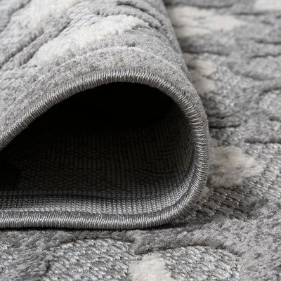 Circus Medallion High-Low Indoor/Outdoor Rug Area Rug - JONATHAN Y 4 Circus Medallion High-Low Indoor/Outdoor Rug Area Rug - JONATHAN Y - Image 4