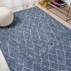 Madaba Moroccan Trellis Indoor/Outdoor Runner Rug - JONATHAN Y -Furniture store GUEST 47fe86c5 b8c1 4c31 8758 1d3e1a13fe1f
