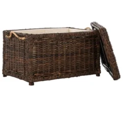 Happimess Jacob Wicker Storage Trunk -Furniture store GUEST 48bdbff4 8372 460d 82a4 05ef7b4502fb