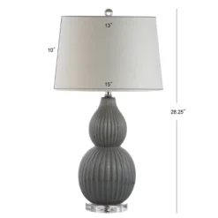 28.25" Ceramic Thatcher Table Lamp (Includes LED Light Bulb) - JONATHAN Y 8 28.25" Ceramic Thatcher Table Lamp (Includes LED Light Bulb) - JONATHAN Y -Furniture store GUEST 4a02f240 edcb 4233 869d e2ea0f83b183