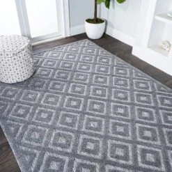 Portmany Neutral Diamond Trellis Indoor/Outdoor Area Rug - JONATHAN Y -Furniture store GUEST 4e63aac7 1a16 4f13 b32d fae3d4df7fc7