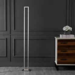 JONATHAN Y Johan 59.5" LED Integrated Aluminum Floor Lamp Nickel: ETL Listed, 3000K Warm Light Includes LED Bulb 15 JONATHAN Y Johan 59.5" LED Integrated Aluminum Floor Lamp Nickel: ETL Listed, 3000K Warm Light Includes LED Bulb -Furniture store GUEST 4f50c764 ad41 40ec bf7e 0b86900c6d78
