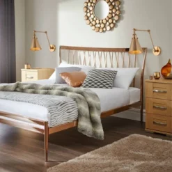 7" (Set Of 2) LED Rover Adjustable Classic Glam Arm Metal Wall Sconces Brass/Gold - JONATHAN Y: Hardwired, ETL Listed, 2700K -Furniture store GUEST 50d94284 0972 4fe9 bcfa 44733ce53fba