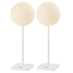 JONATHAN Y Allie Modern Minimalist Indoor/Outdoor Metal Globe Rechargeable/Cordless Dimmable Integrated LED Table Lamp With Touch Sensor 19 JONATHAN Y Allie Modern Minimalist Indoor/Outdoor Metal Globe Rechargeable/Cordless Dimmable Integrated LED Table Lamp With Touch Sensor -Furniture store GUEST 54394561 eb8e 4574 8ed8 042ede97fdcc