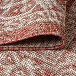 Sinjuri Medallion Textured Weave Indoor/Outdoor Area Rug - JONATHAN Y -Furniture store GUEST 544a38d9 af72 4115 934f 7a1fcff419bf