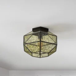 12.5" 1-Light Evelyn Vintage Farmhouse Iron/Glass LED Flush Mount Oil Rubbed Bronze - JONATHAN Y 15 12.5" 1-Light Evelyn Vintage Farmhouse Iron/Glass LED Flush Mount Oil Rubbed Bronze - JONATHAN Y -Furniture store GUEST 562e148f da5a 422c a319 4a68e70d3a54